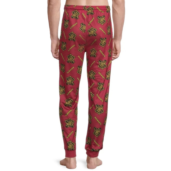 Harry Potter Men's Size 2XL (44-46) Sleep Pants Jogger Lounge Pants Hogwarts - Picture 2 of 4